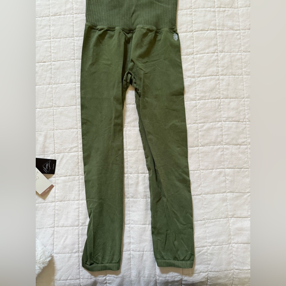 Olive Green Women's Leggings